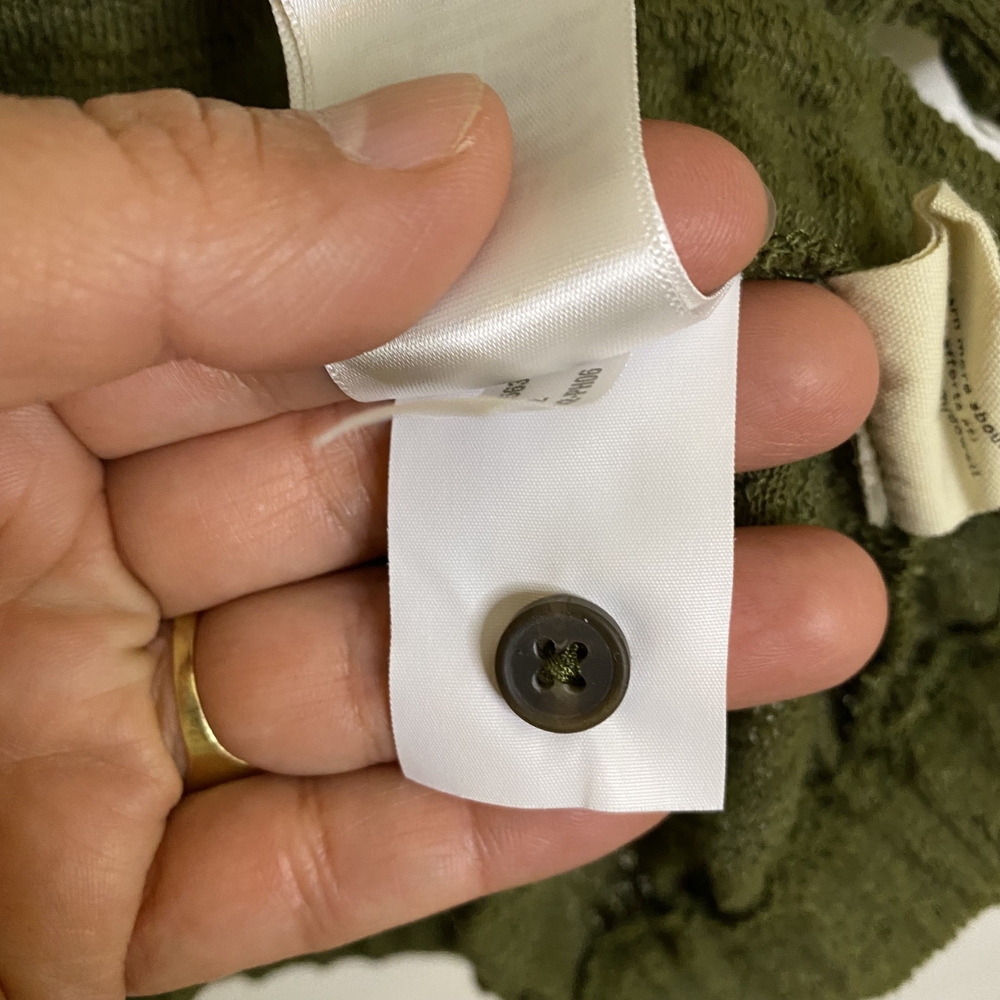 Madewell Ruffle Collared Crop‎ Top - Picture 8 of 11